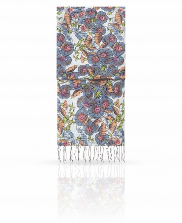 Палантин Женский S40-LOTUS.GARDEN/GR